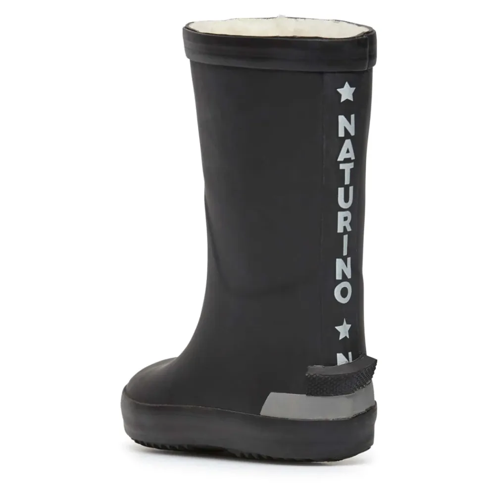 Gummistøvler^Naturino Wellies RAINBOOT WARM. Sort
