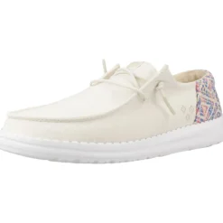 Snøresko^Hey Dude Wendy Funk Surf Baja Beige