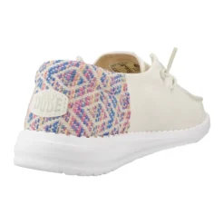 Snøresko^Hey Dude Wendy Funk Surf Baja Beige