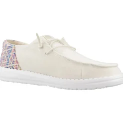 Snøresko^Hey Dude Wendy Funk Surf Baja Beige