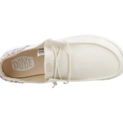Snøresko^Hey Dude Wendy Funk Surf Baja Beige