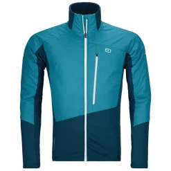 Skaljakker^ORTOVOX Westalpen Swisswool Hybrid Jacket Blå