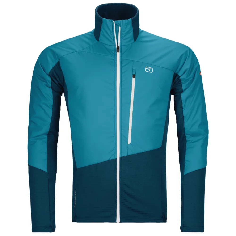 Skaljakker^ORTOVOX Westalpen Swisswool Hybrid Jacket Blå