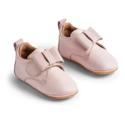 Hjemmesko^Wheat Footwear - Indoor Shoe Bow, WF404j - Rose Ballet Pink