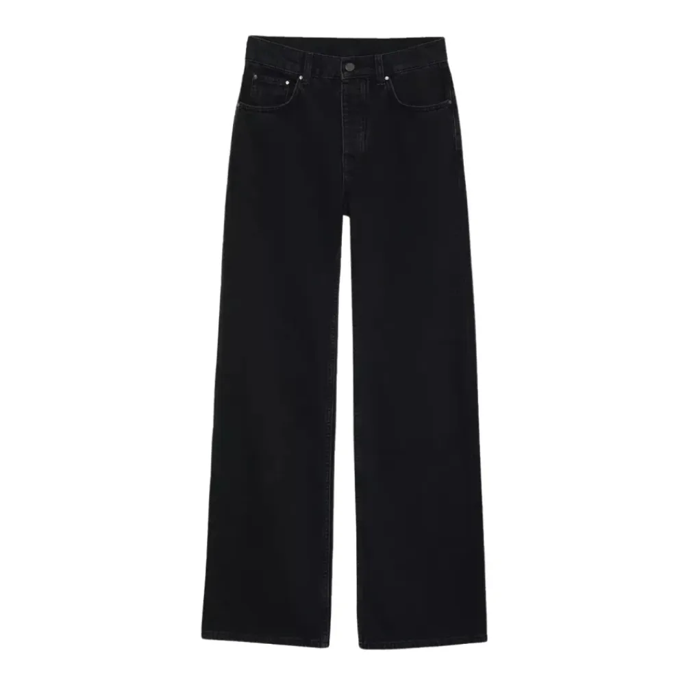 Jeans^Anine Bing Wide Jeans Sort