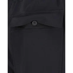 Bukser<Rick Owens Wide Leg Cargo Pants Sort