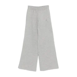 Bukser<Anine Bing Wide Leg Trousers Grå