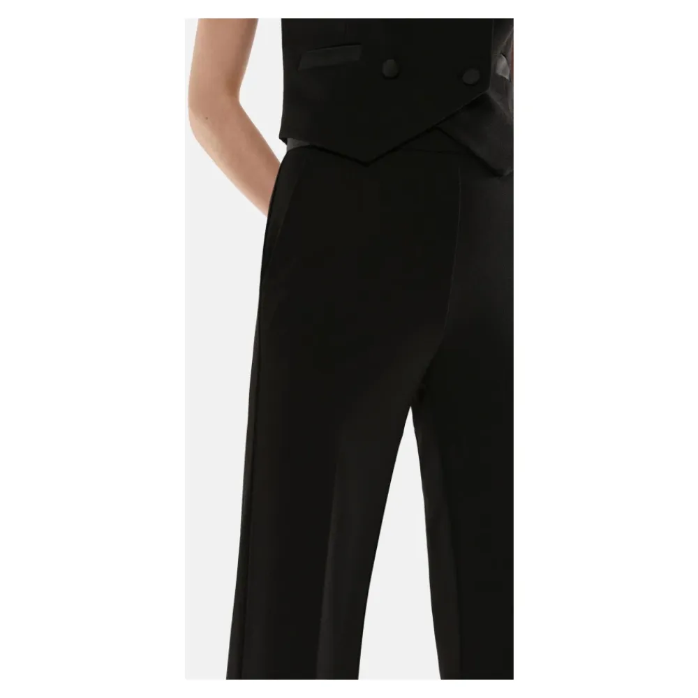 Bukser<Imperial Wide Pants Sort