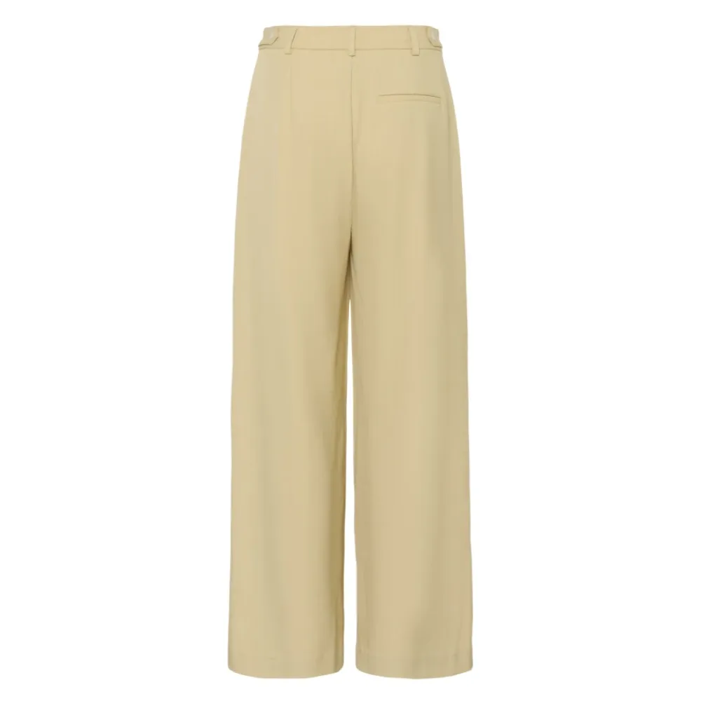 Bukser^Gestuz Wide Trousers Gul