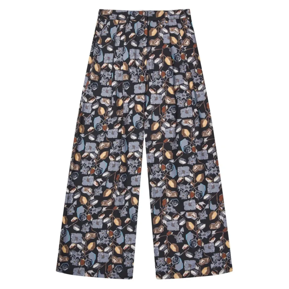 Bukser^Munthe Wide Trousers Multifarvet
