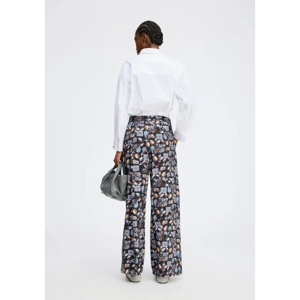 Bukser^Munthe Wide Trousers Multifarvet