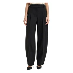 Bukser^Patrizia Pepe Wide Trousers Sort