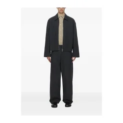 Bukser^Studio Nicholson Wide Trousers Sort