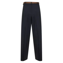 Bukser<Max Mara Studio Wide Trousers Blå