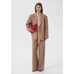 Bukser<Gestuz Wide Trousers Brun