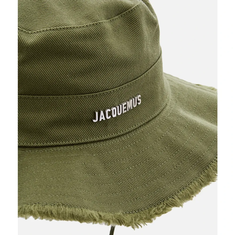 Huer, Kasketter & Hatte|Huer & Kasketter<Jacquemus Wide-brim Fisherman Hat Grøn