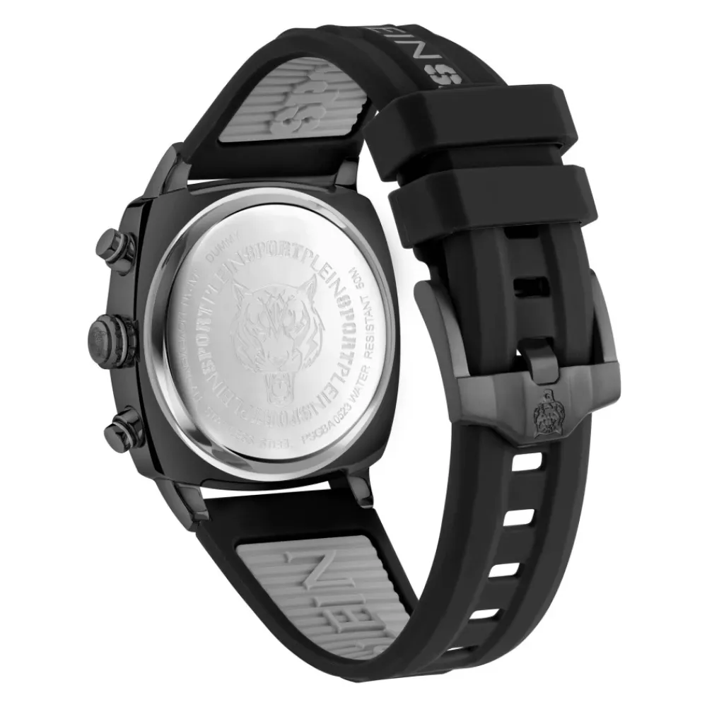 Ure<Philipp Plein Wildcat Chrono Herreur Sort