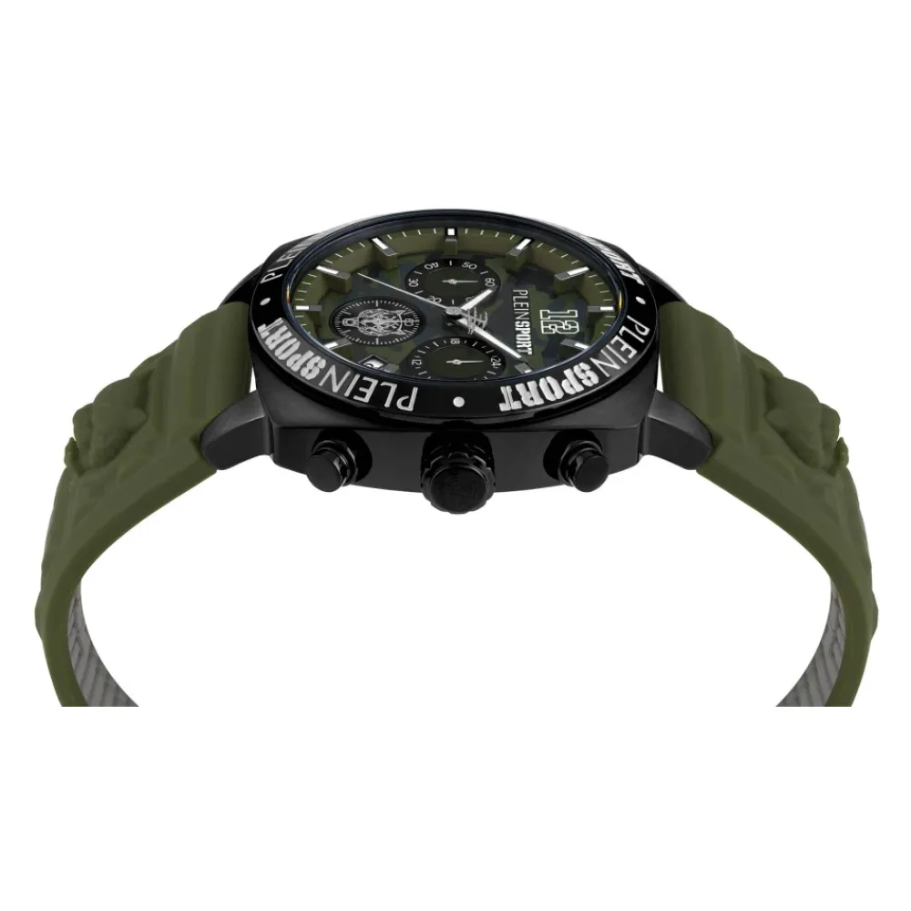 Ure<Philipp Plein Wildcat Chrono 40mm Ur Grøn