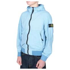 Jakker^Stone Island Windbreaker hættejakke Blå