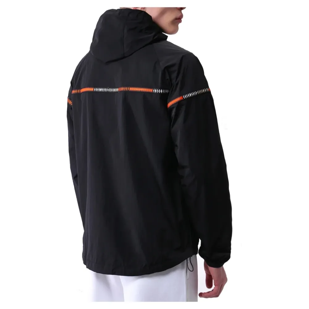 Skaljakker<Marcelo Burlon Windbreaker Jakke Sort