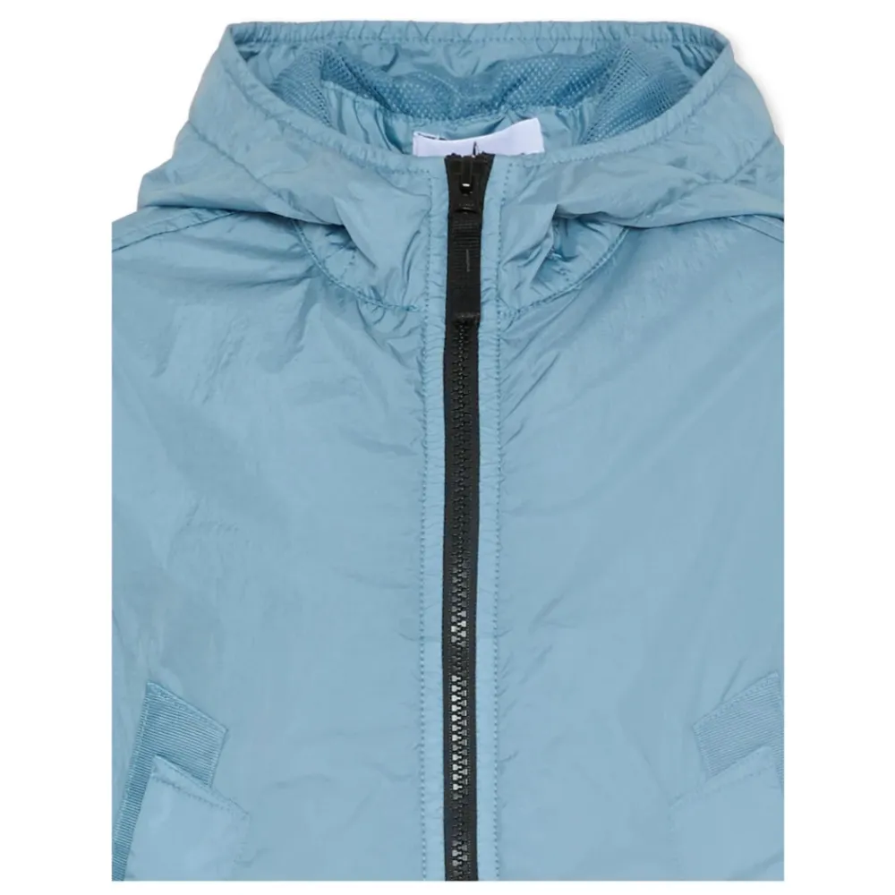 Jakker<Stone Island Windbreakerjakke Blå