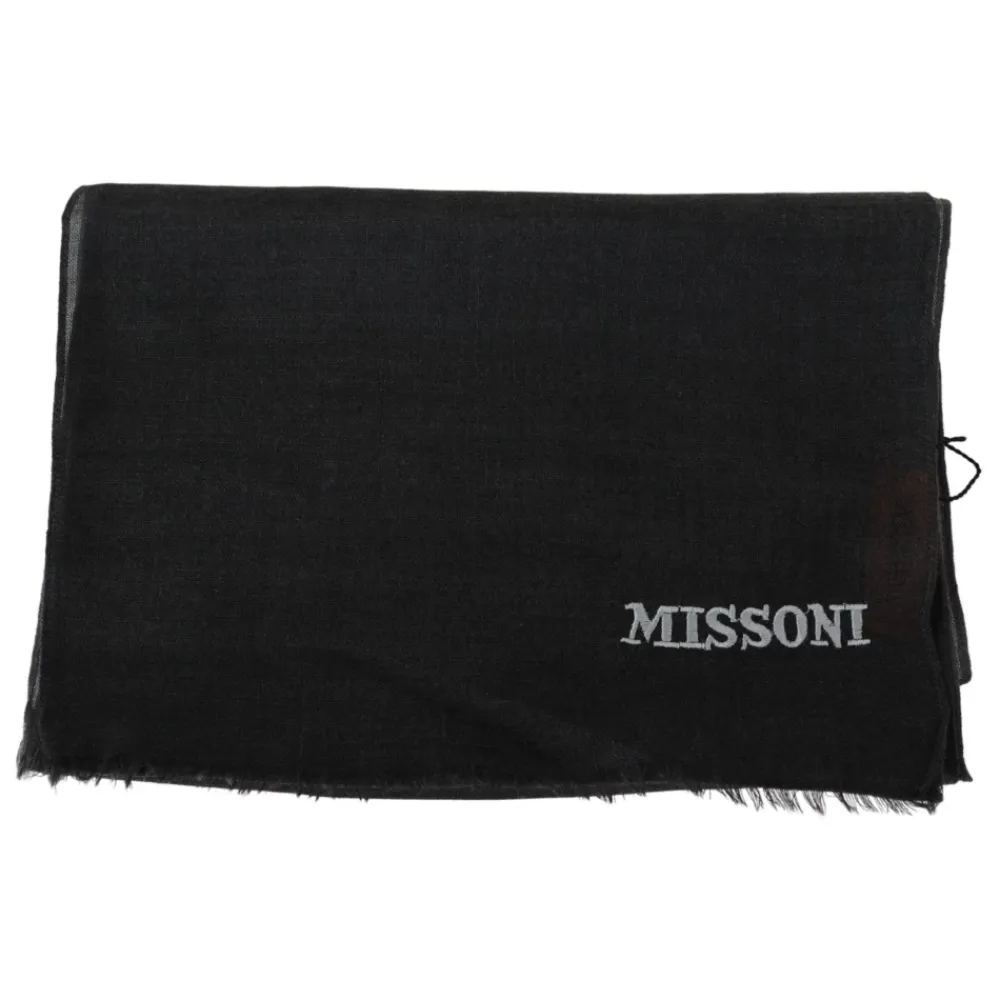 Halstørklæder Og Tørklæder<Missoni Winter Scarves Sort