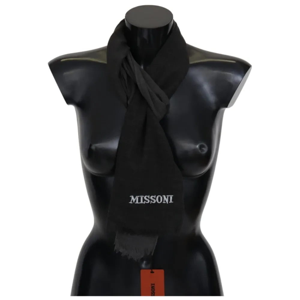 Halstørklæder Og Tørklæder<Missoni Winter Scarves Sort