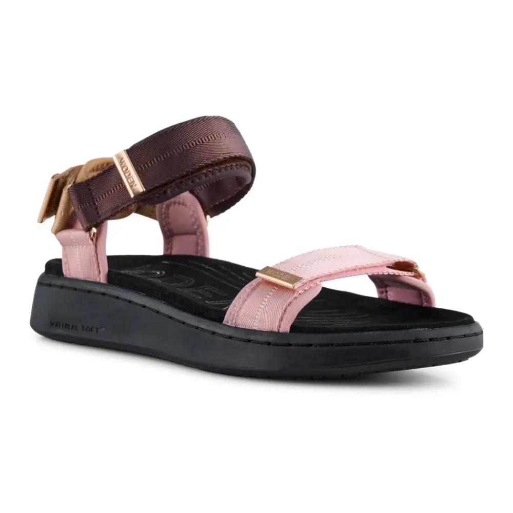 Sandaler<Woden - Sandal, Line - Zephyr Multi Multifarvet