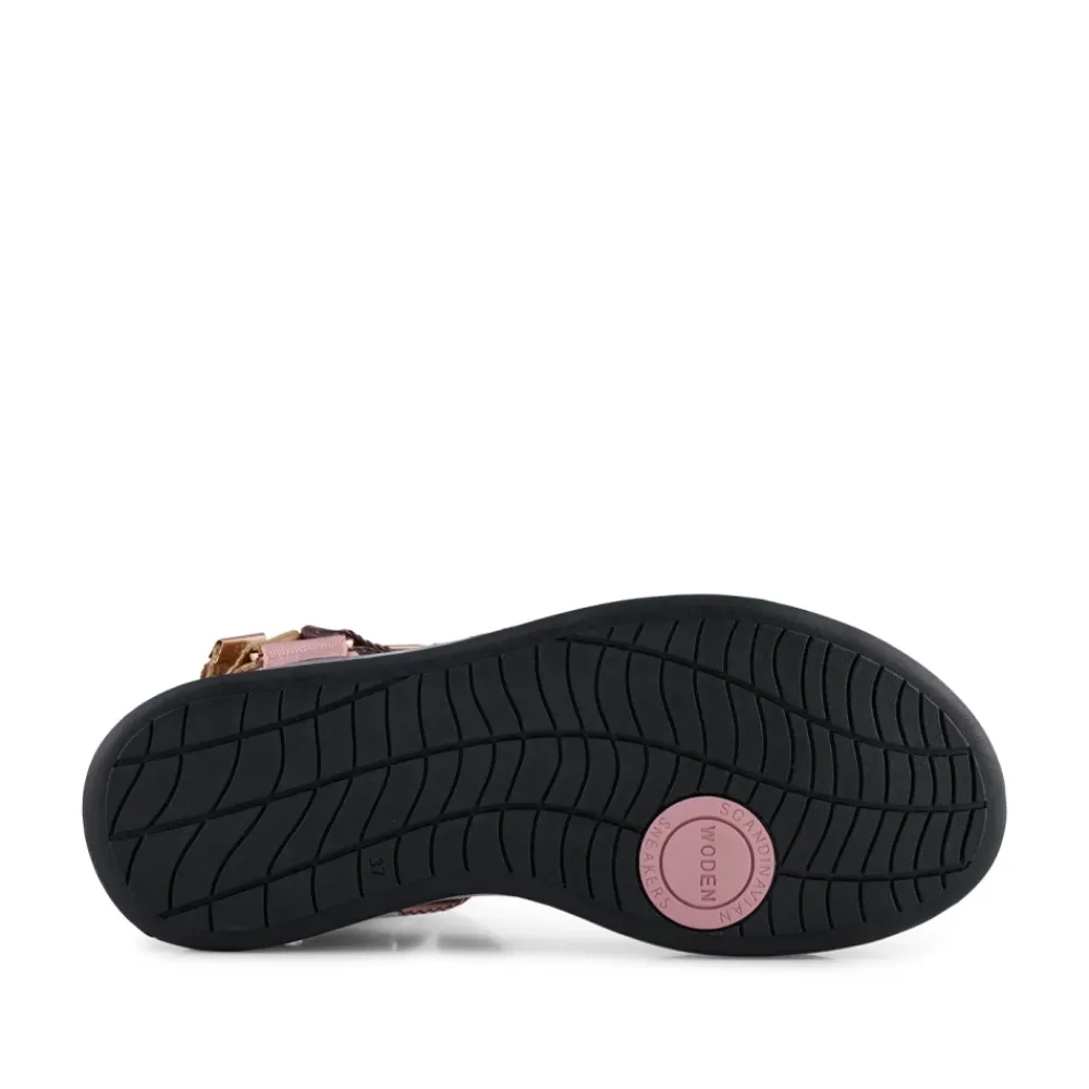 Sandaler<Woden - Sandal, Line - Zephyr Multi Multifarvet