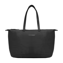Laptop Tasker^Piquadro Women's foldable laptop bag 15,6 Sort