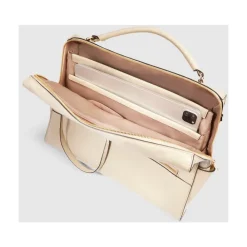Laptop Tasker<Piquadro Women's laptop bag with iPad® compartment, shock absorbing and RFID protection Beige