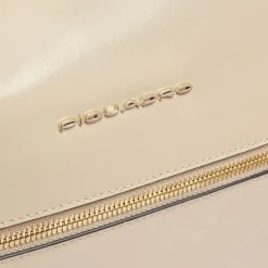 Laptop Tasker<Piquadro Women's laptop bag with iPad® compartment, shock absorbing and RFID protection Beige