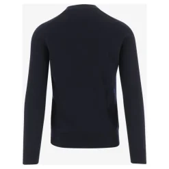 Strik^Comme des Garçons Play Wool Cardigan Blå