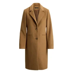 Frakker<Ralph Lauren Wool Sb-Lined Coat Brun