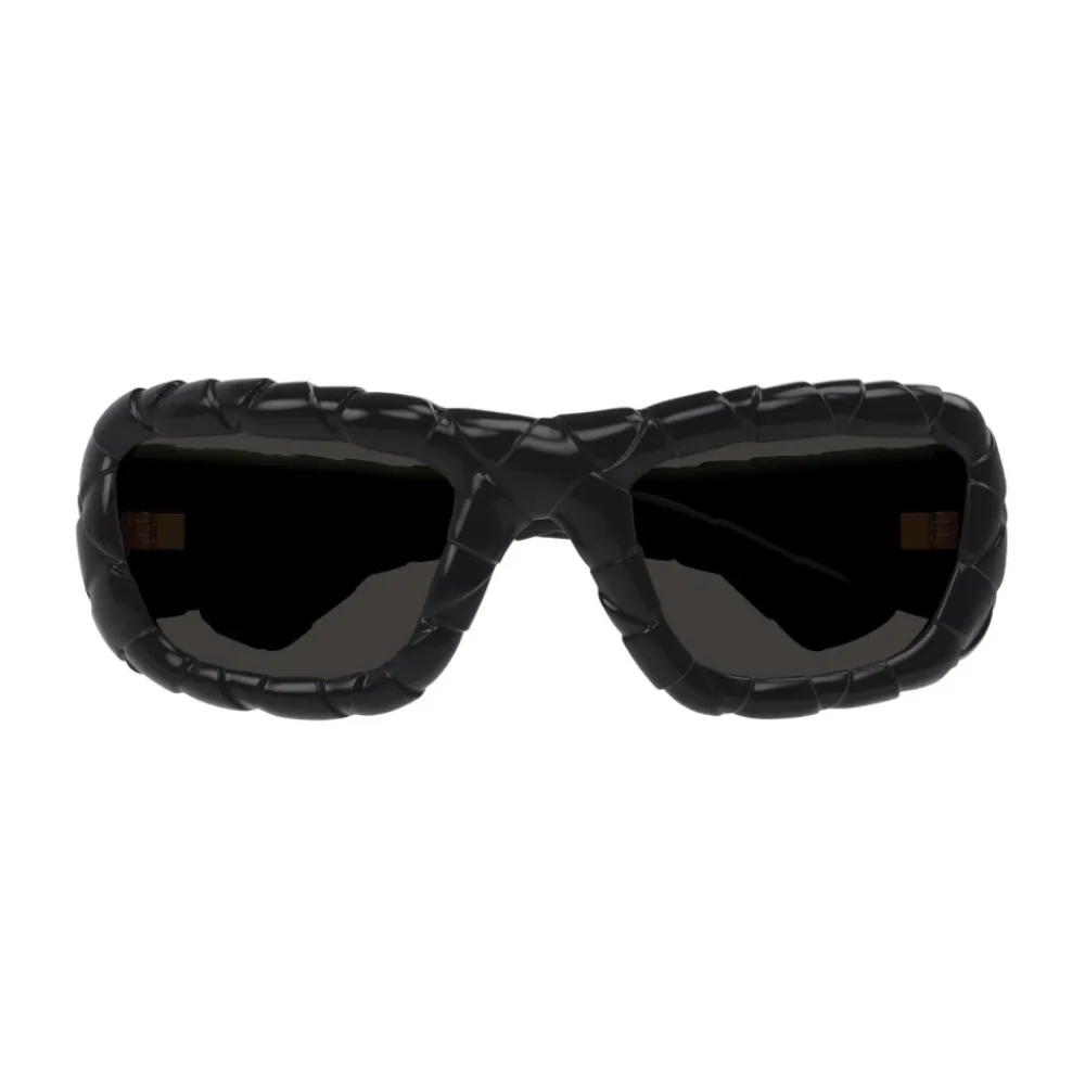 Solbriller^Bottega Veneta Woven Sunglasses Sort