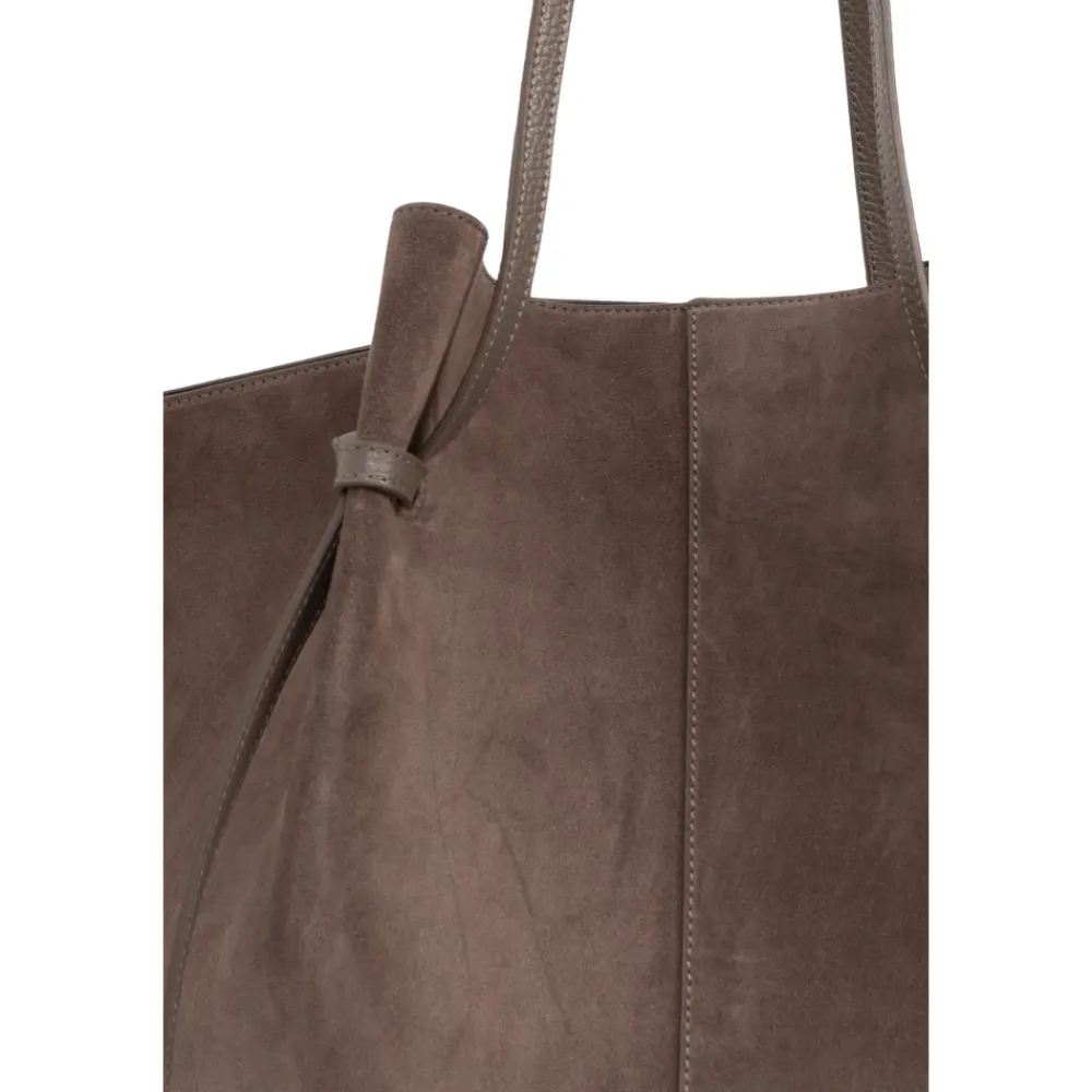 Indkøbstasker^Yuzefi XL Mochi Shopper Bag Brun