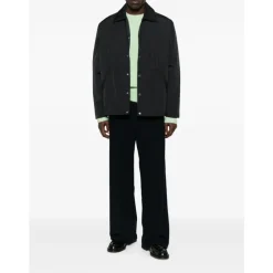 Strik<Sunflower Yak og Alpaka Blend Crewneck Sweater Grøn