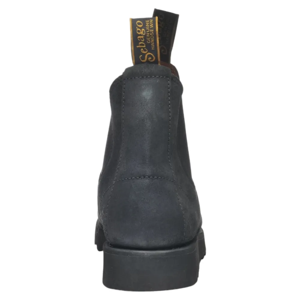 Chelsea Boots<Sebago Yansa Suede Chelsea Støvler Sort