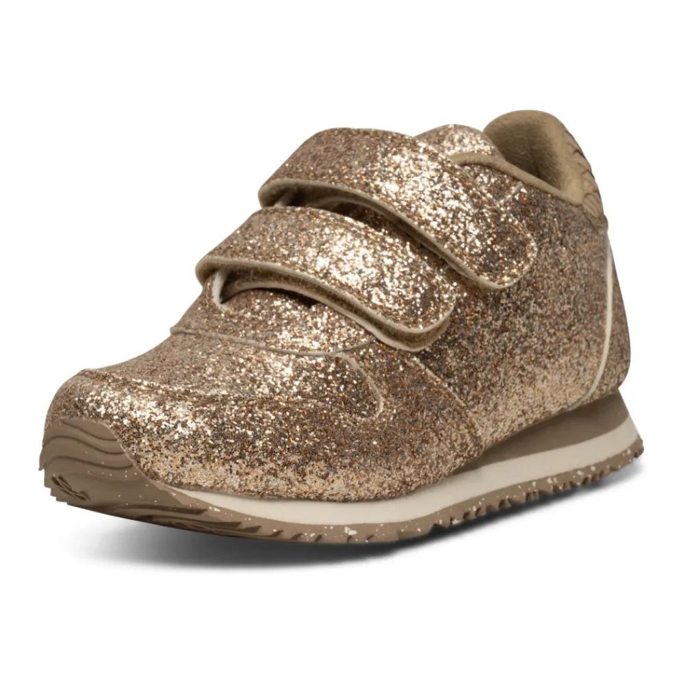 Sneakers^Woden Ydun Allover Glitter Sko Gul