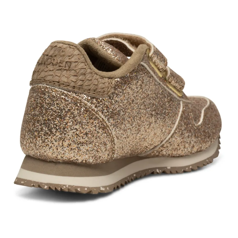 Sneakers^Woden Ydun Allover Glitter Sko Gul