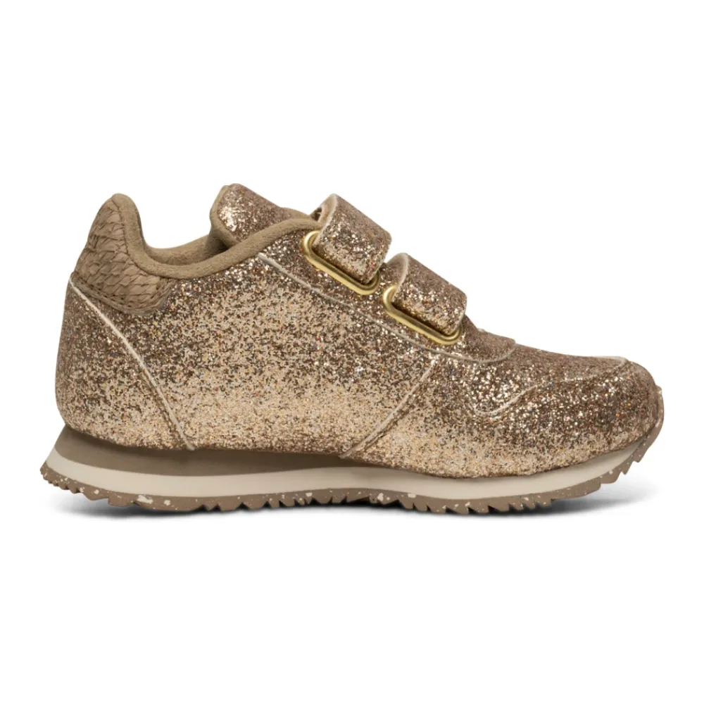 Sneakers^Woden Ydun Allover Glitter Sko Gul