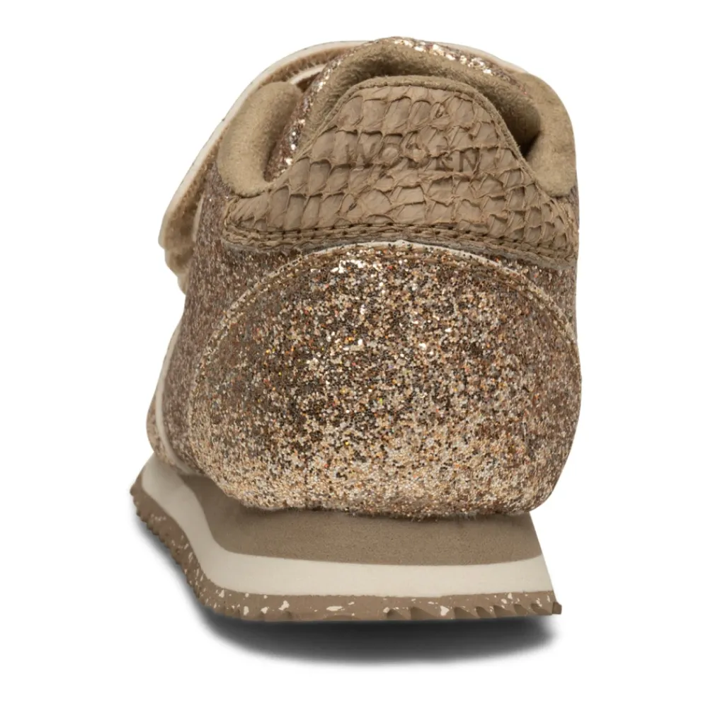 Sneakers^Woden Ydun Allover Glitter Sko Gul