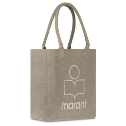 Indkøbstasker^Isabel Marant YENKY-GZ Tote Bag Beige