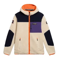 Fleece<Napapijri Yupik Fleece med fuld lynlås Multifarvet