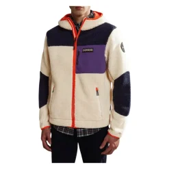 Fleece<Napapijri Yupik Fleece med fuld lynlås Multifarvet
