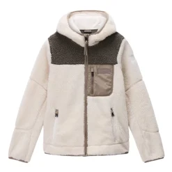 Fleece^Napapijri Yupik OG Hooded Sweatshirt Beige