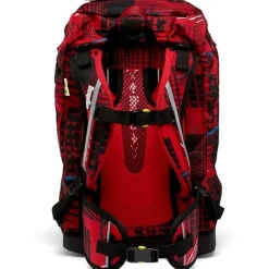 Tasker^Ergobag Zaino Ergonomico Personalizzabile PRIME Vigili fuoco pompieri Rød
