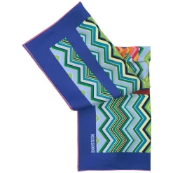 Tørklæder<Missoni Zig Zag Silketørklæde Multifarvet