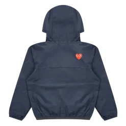 Jakker^Comme des Garçons Play Zip Jacket Blå