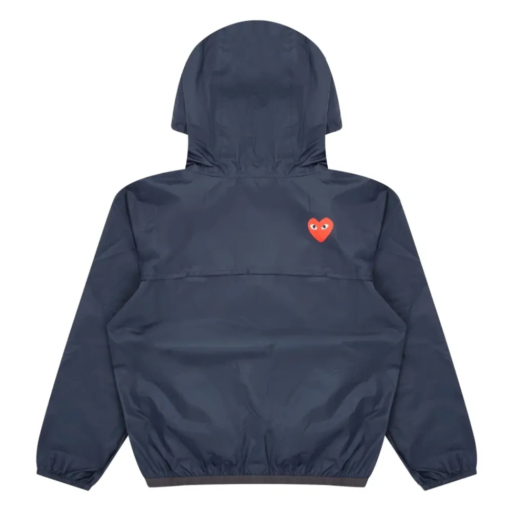 Jakker^Comme des Garçons Play Zip Jacket Blå